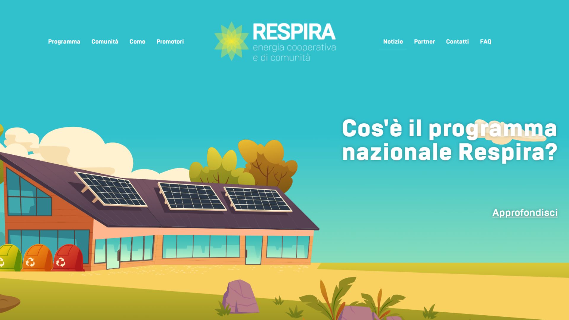 È online la piattaforma Respira per creare comunità energetiche cooperative