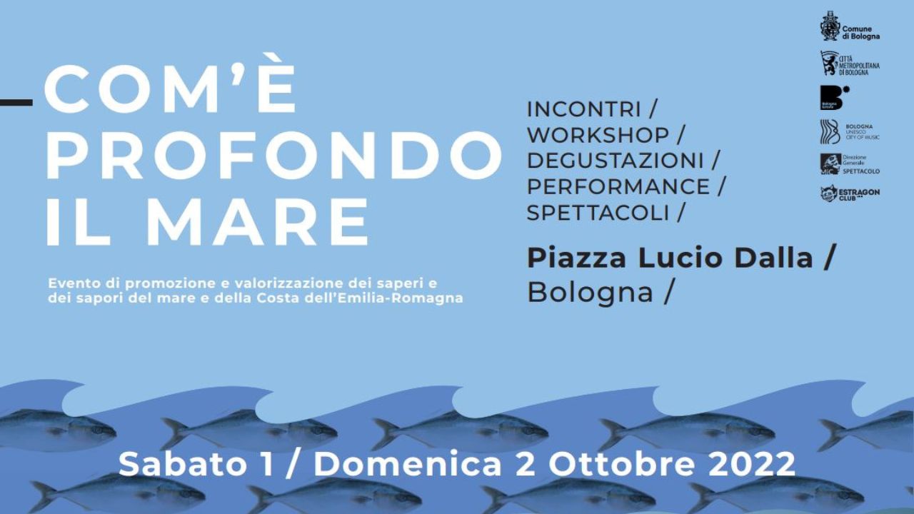 Evento “Com’è profondo il mare” 1-2 ottobre 2022