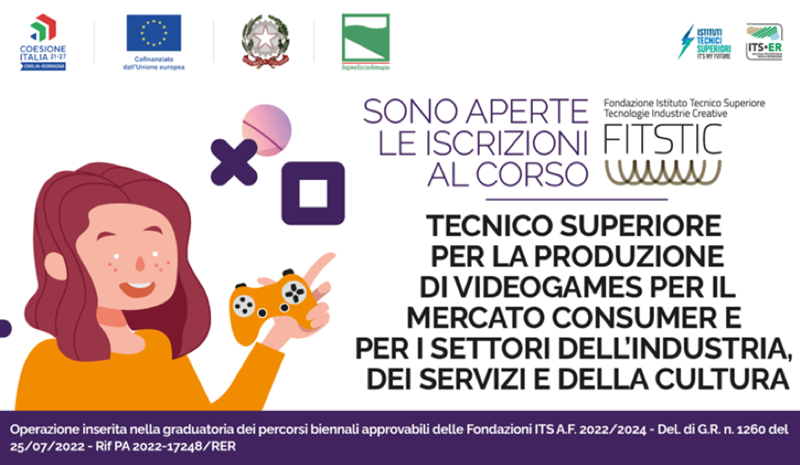 Tecnico superiore per la produzione di videogames: in partenza il corso biennale promosso da Demetra Formazione