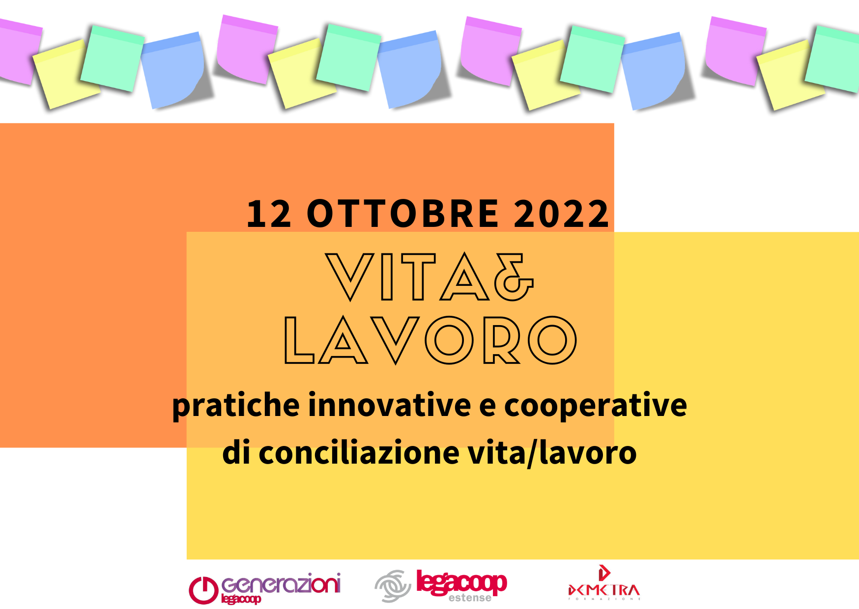 Vita & Lavoro: il 12 ottobre l’iniziativa di Generazioni Estense