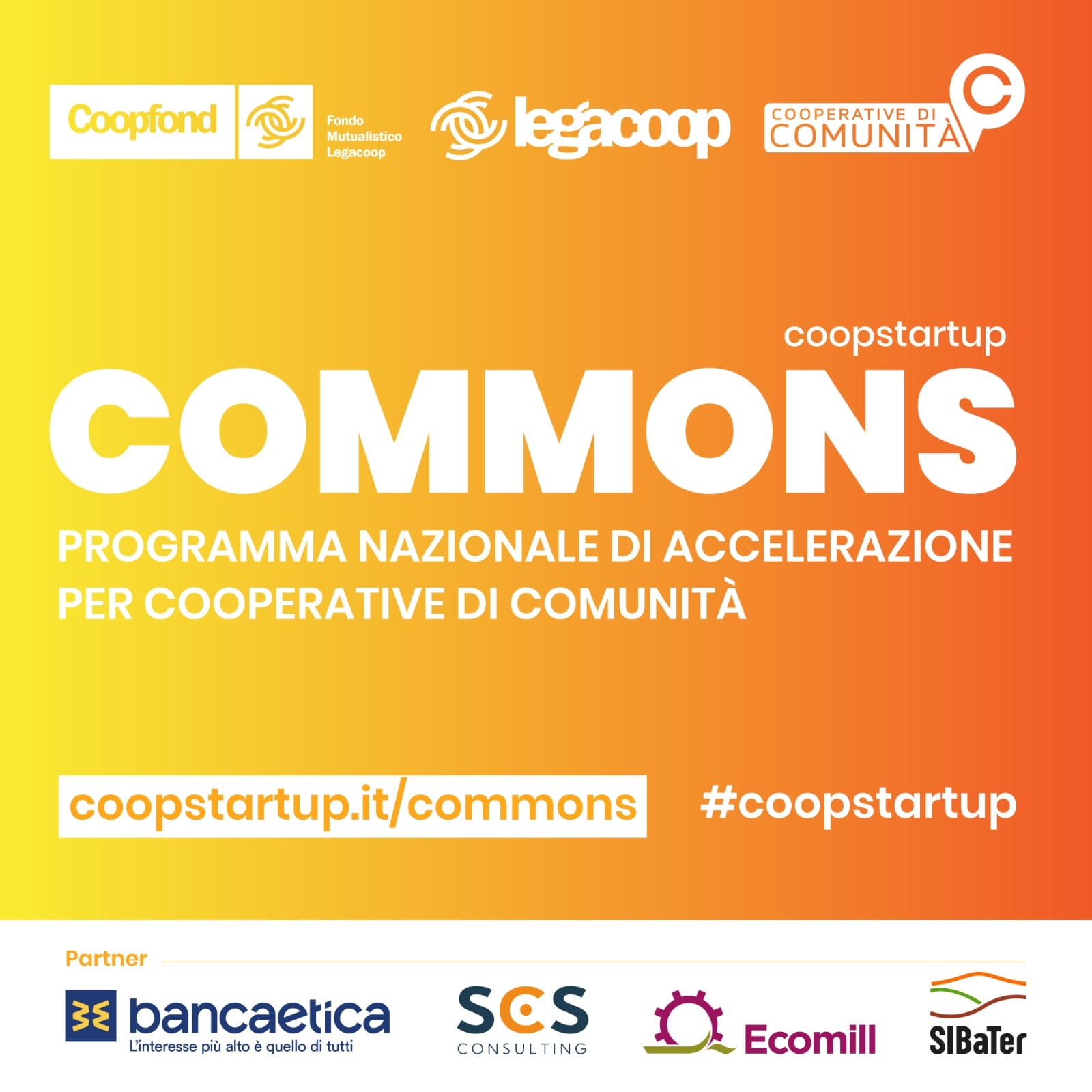 Coopstartup Commons: c’è tempo fino al 15 novembre per il bando nazionale di Legacoop e Coopfond per cooperative di comunità Coopstartup Commons: c’è tempo fino al 15 novembre per il bando nazionale di Legacoop e Coopfond per cooperative di comunità