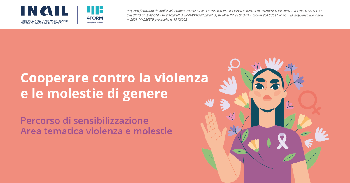 Percorso Demetra “Cooperare contro la violenza e le molestie di genere”