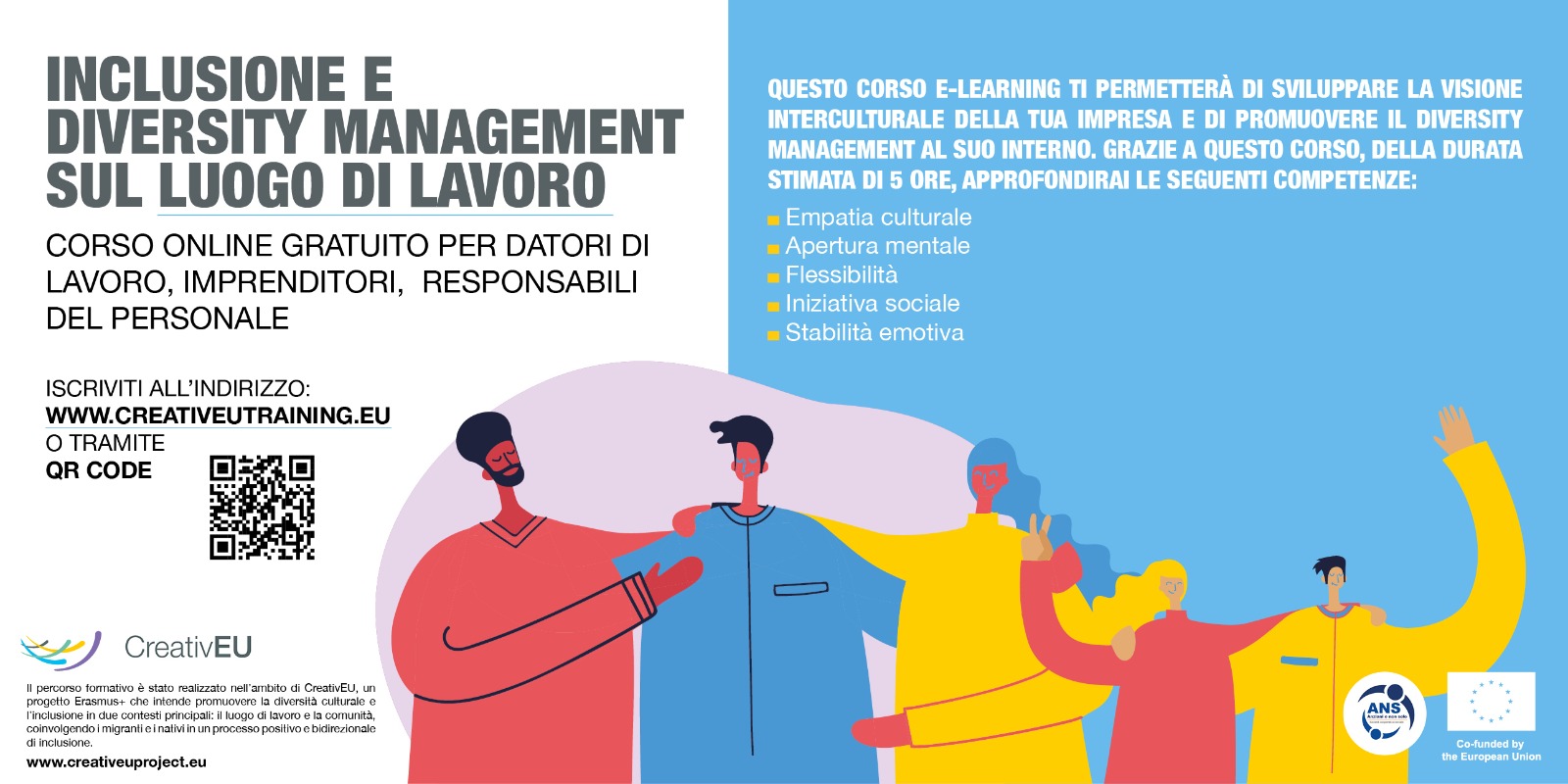 E-learning: corso gratuito su Inclusione & Diversity Management