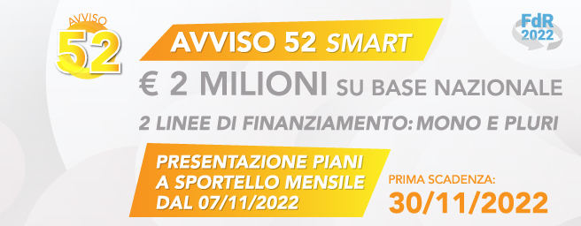 Avviso FonCoop 52 Smart: stanziati 2 mln di finanziamento per la formazione di PMI e microimprese