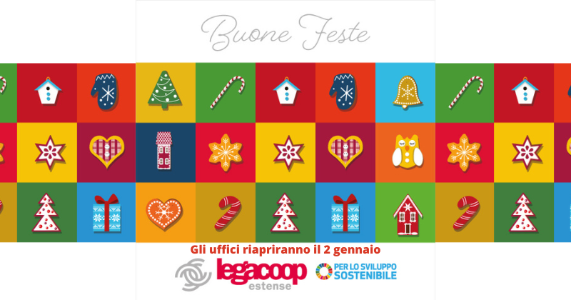 Buone Feste da Legacoop Estense