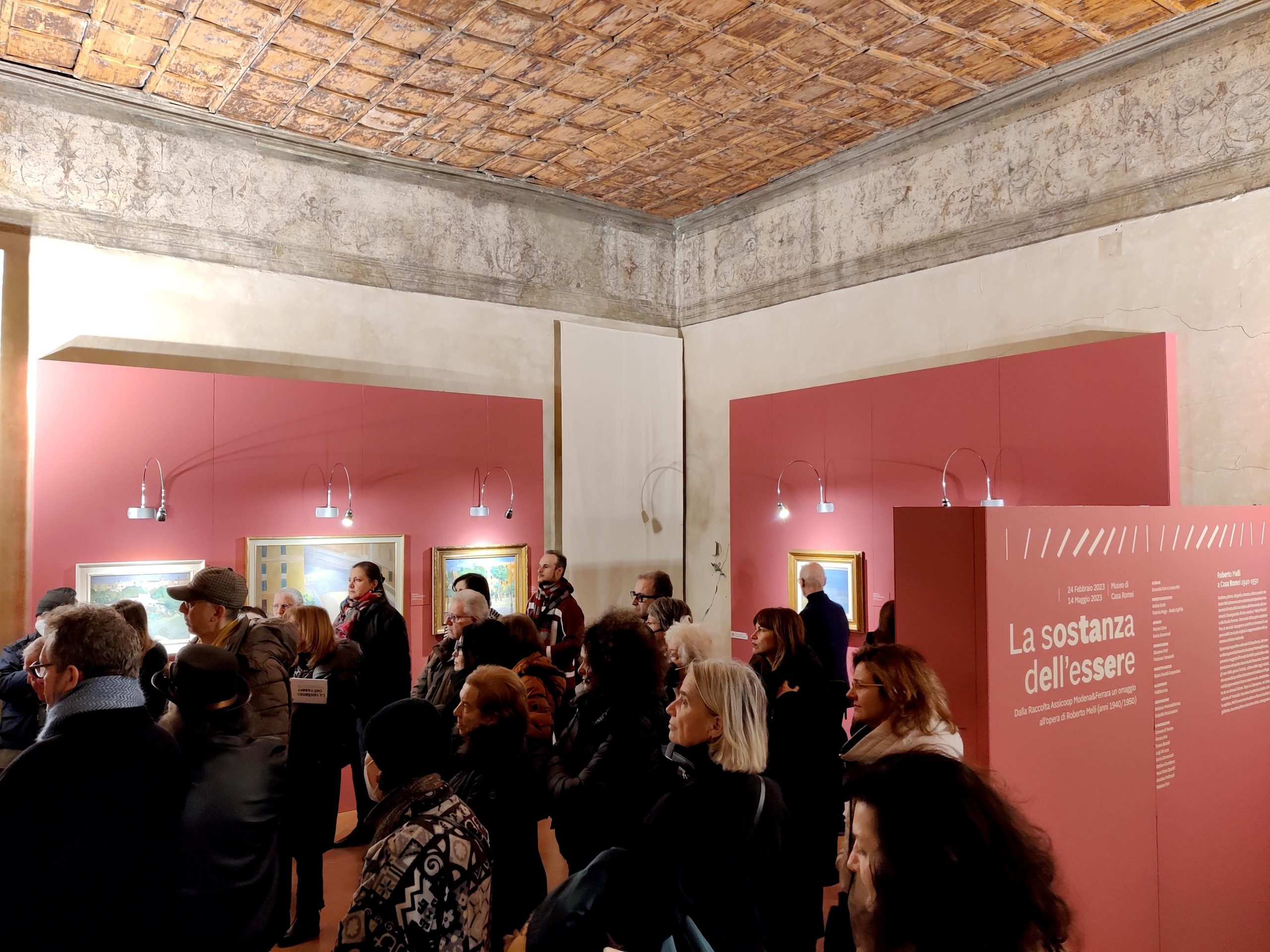 Inaugurata a Casa Romei “La sostanza dell’essere”: dalla Raccolta Assicoop Modena&Ferrara un omaggio all’opera di Roberto Melli