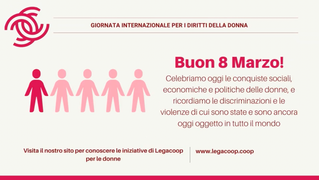 8 marzo: l’impegno di Legacoop per la parità di genere 8 marzo: l’impegno di Legacoop per la parità di genere