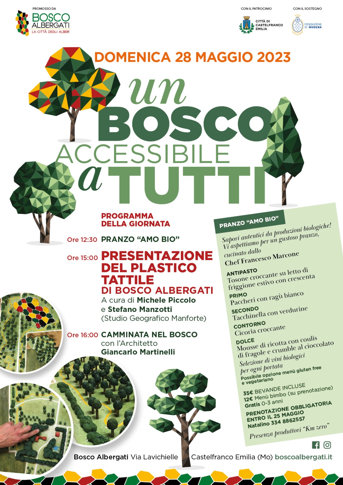 Bosco Albergati – Un Bosco accessibile a tutti, domenica 28 maggio