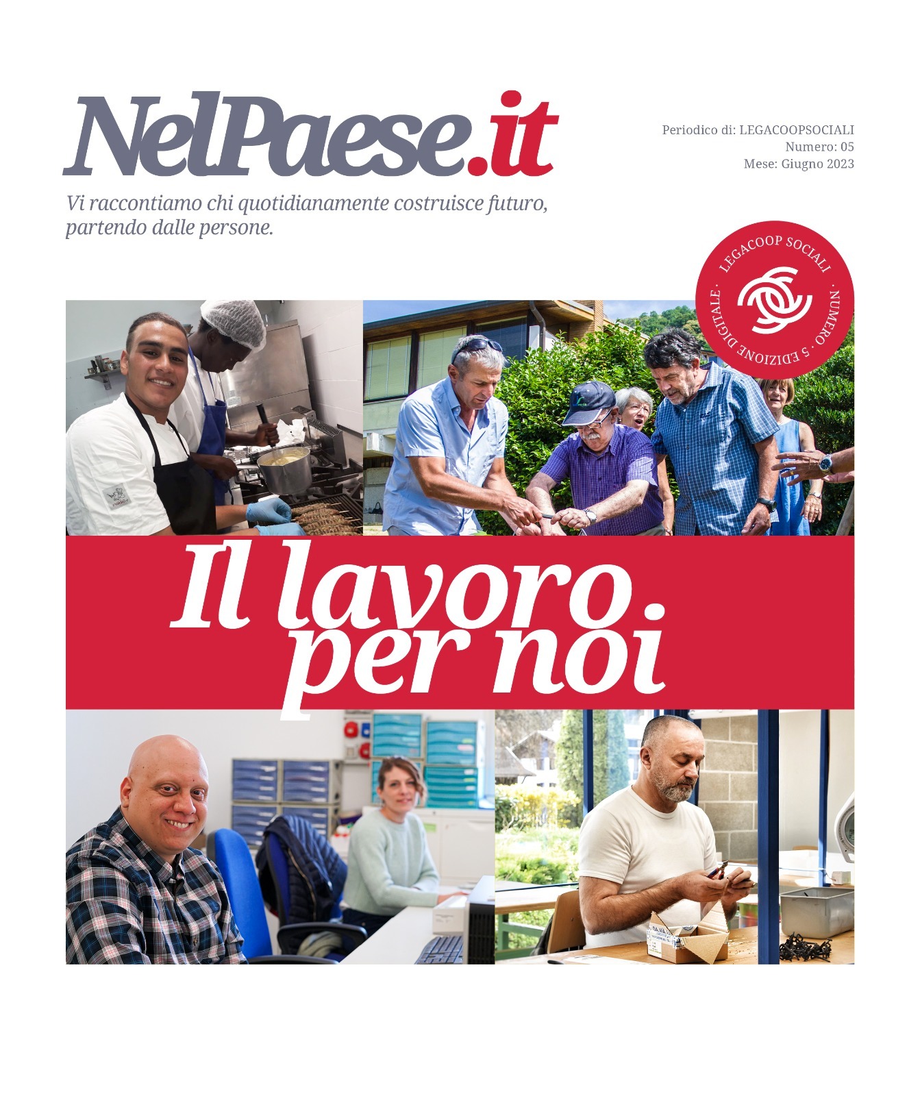 “Il lavoro per noi”: storie cooperative di inclusione lavorativa, a Roma il 27 giugno