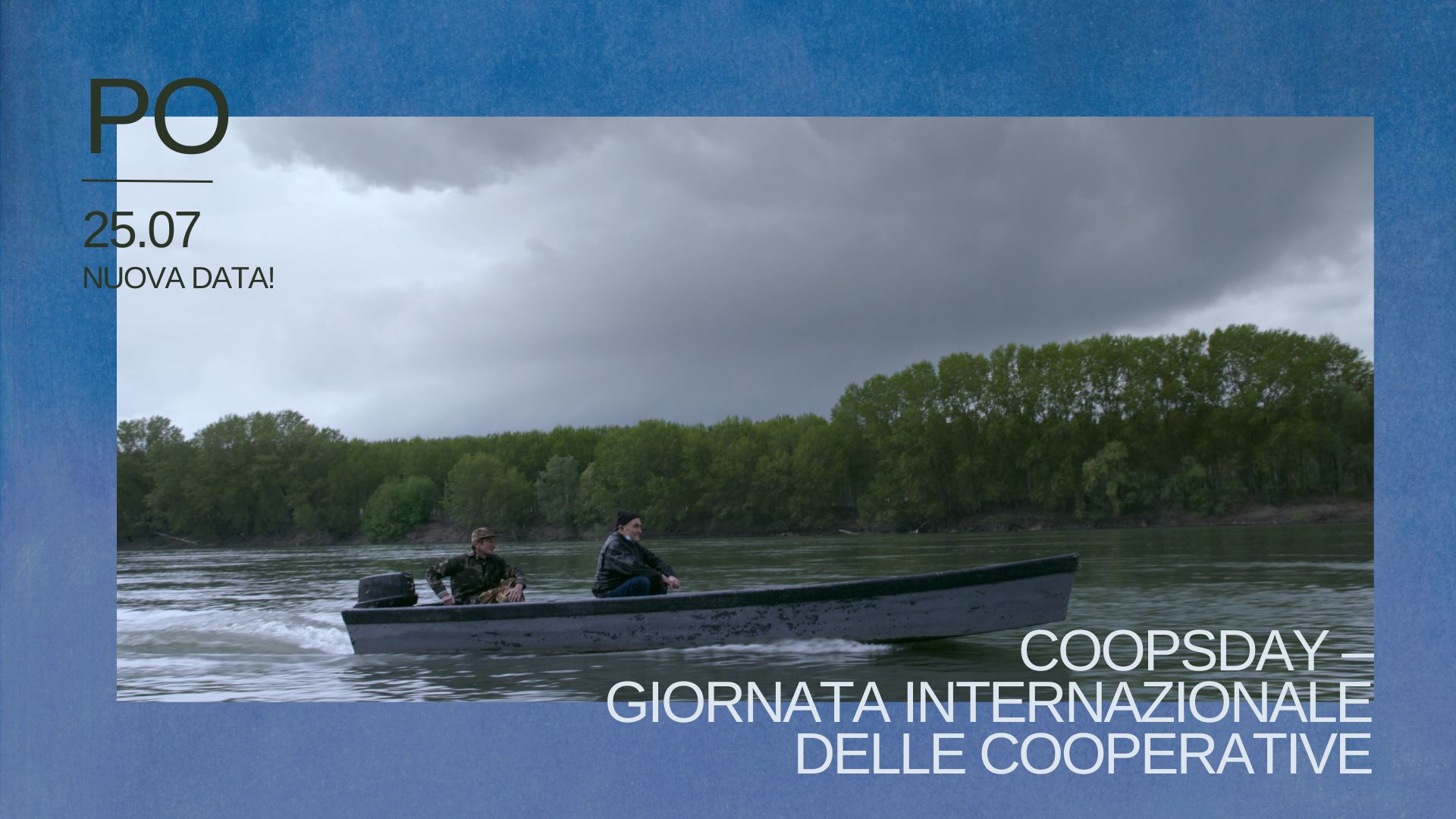 PO di Andrea Segre: martedì 25 luglio la proiezione del film documentario per il Coopsday, con raccolta fondi per le cooperative agricole romagnole alluvionate