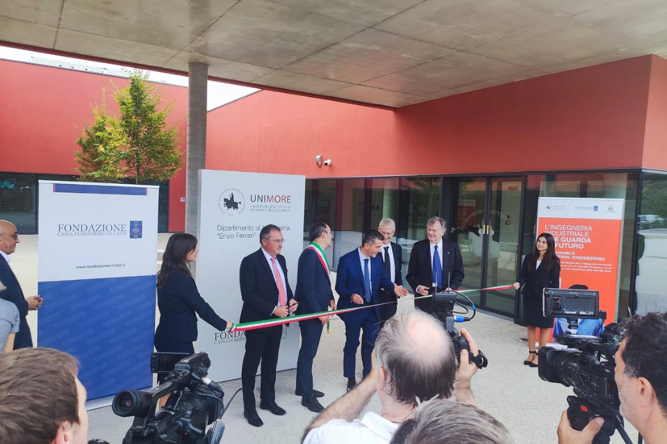 Inaugurazione di un nuovo polo dell’Università di Modena e Reggio a Carpi
