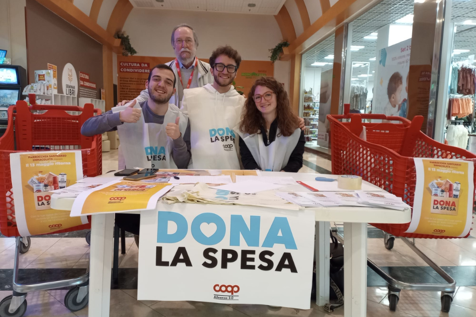 Sabato 14 Ottobre, in oltre 170 punti vendita di Coop Alleanza 3.0 in Emilia Romagna la raccolta “DONA LA SPESA”