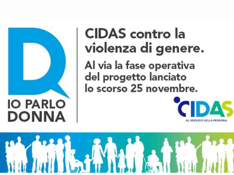 “Io Parlo Donna” | Le iniziative della Cooperativa CIDAS