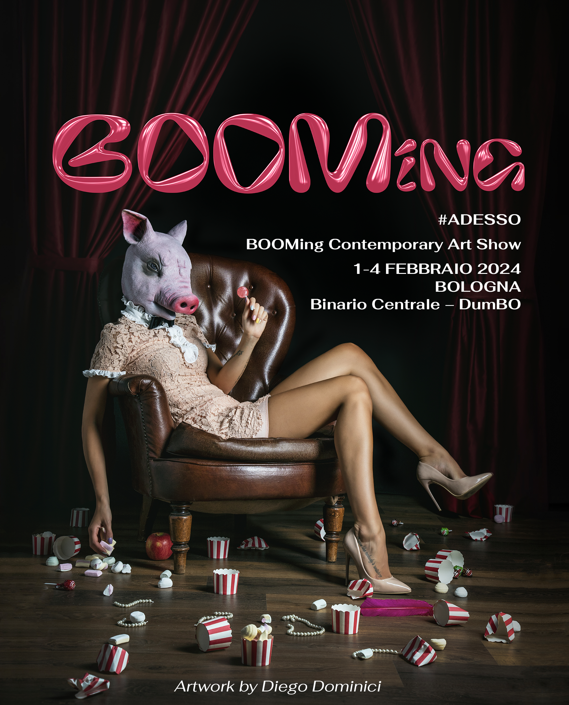 BOOMing: dall’1 al 4 febbraio a Bologna la fiera bolognese dell’arte emergente organizzata da Doc Creativity
