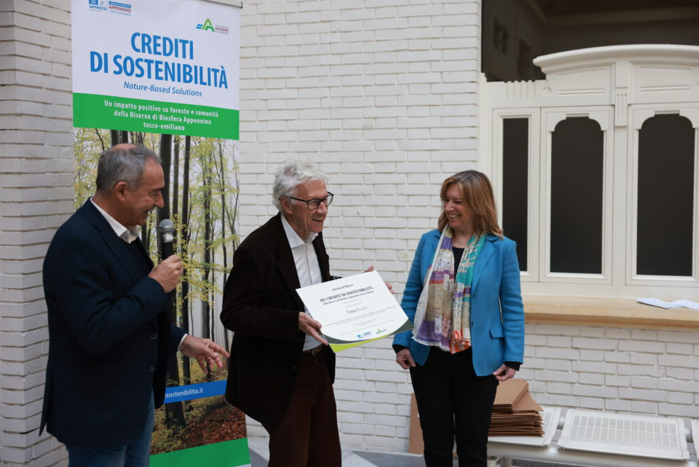 A Copma, CIRFOOD, Coopservice e Arbizzi gli attestati dei “Crediti di Sostenibilità” dal Parco Appennino Tosco-Emiliano