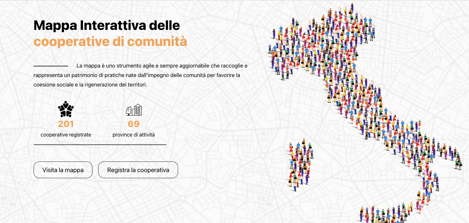 Online il nuovo portale delle Cooperative di Comunità