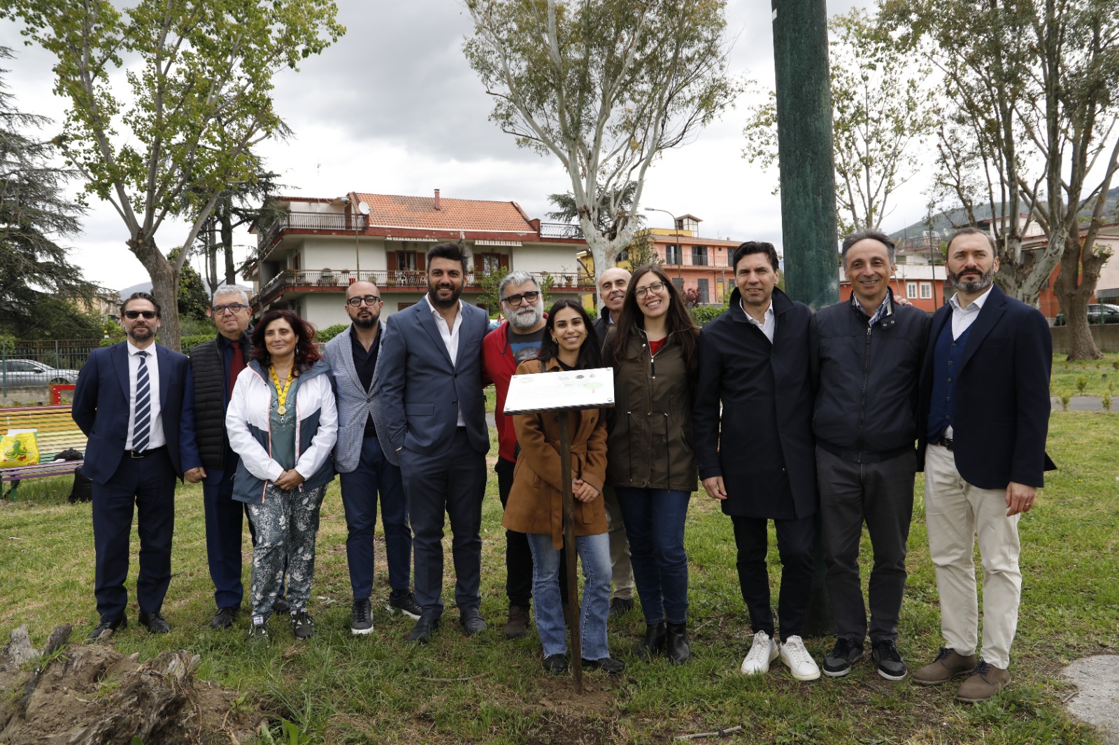 Inaugurato a Nola l’intervento di forestazione realizzato grazie al sostegno di CPL Concordia