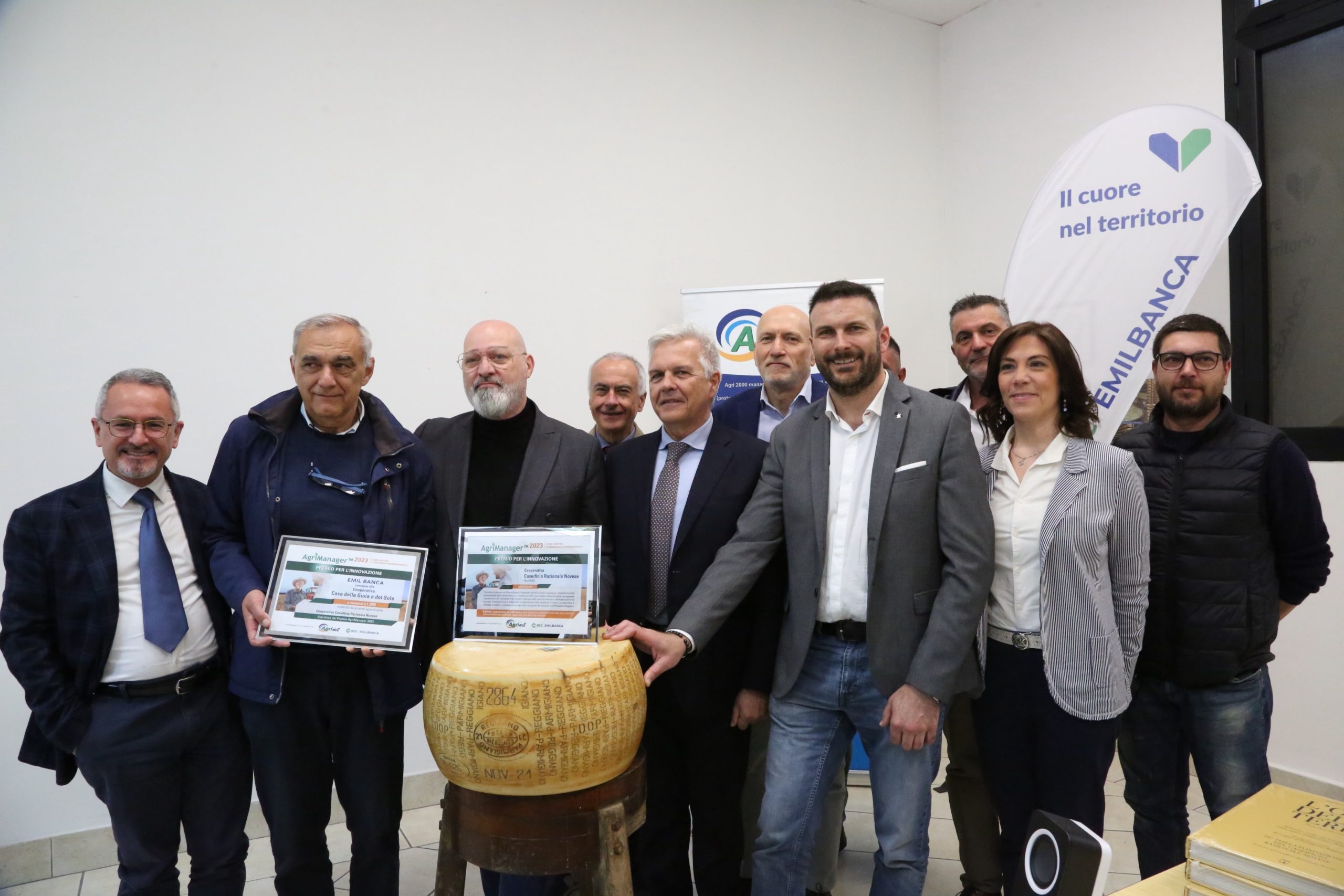 Premio Agrimanager al Caseificio Razionale Novese per gli interventi innovativi