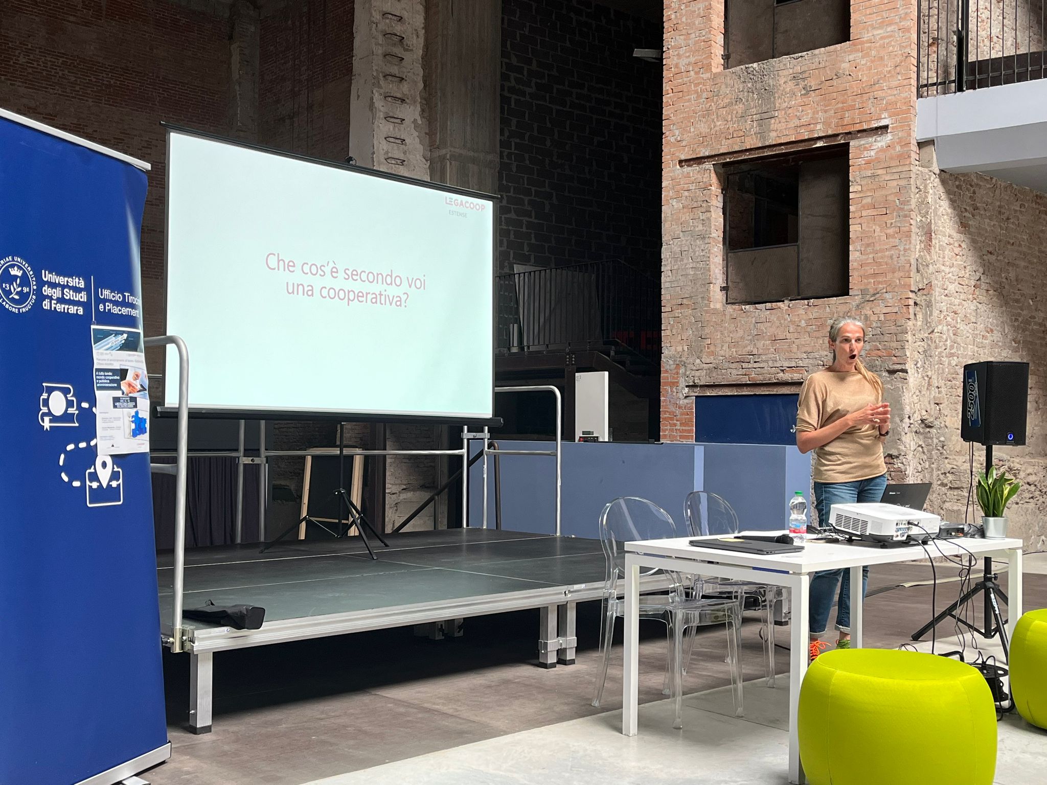 Legacoop Estense a Job Sprint 2024, per presentare agli studenti Unife il modello cooperativo
