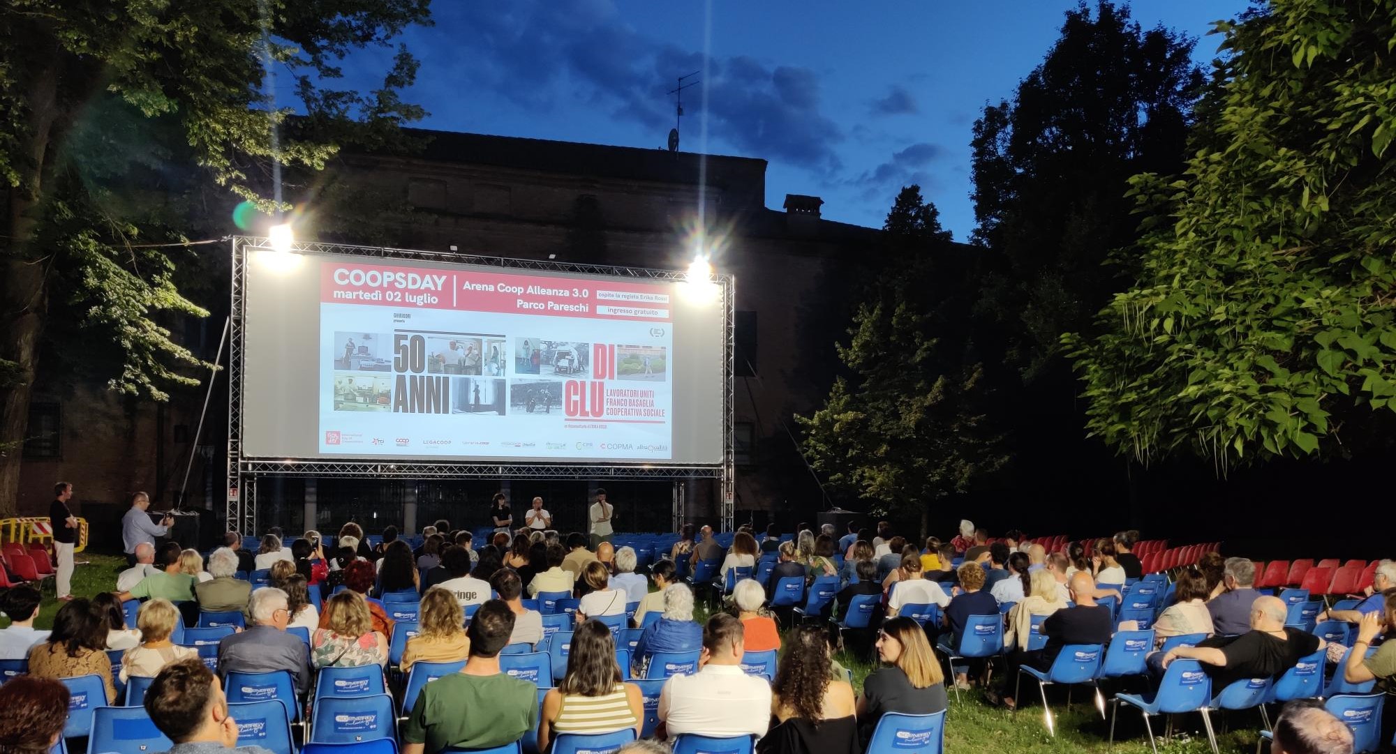 “50 anni di CLU”: grande partecipazione alla proiezione del documentario per il Coopsday, nel centenario di Basaglia