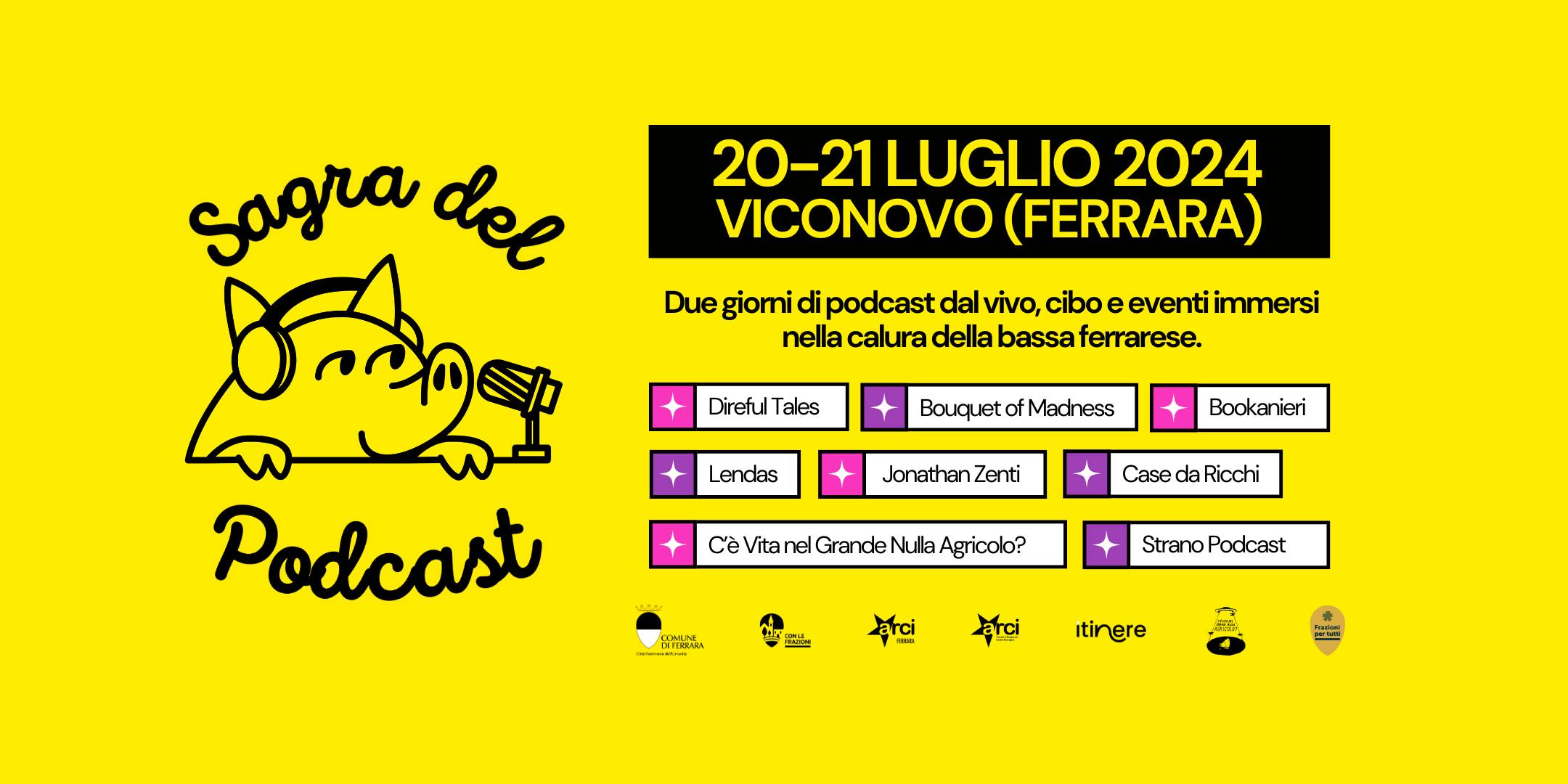 “I fantasmi della bassa”, il podcast di Memorie dal Popolo, verrà presentato alla Sagra del Podcast il 19 luglio