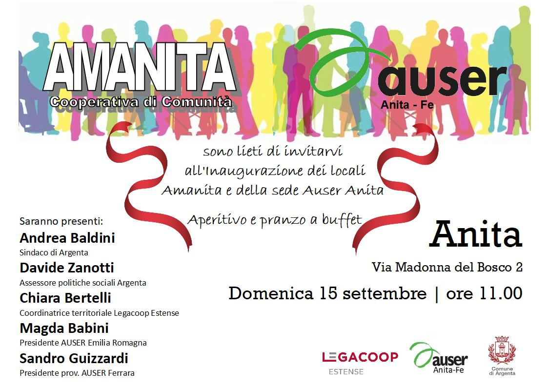 Amanita: nasce ad Anita una nuova cooperativa di Comunità. L’inaugurazione il 15 settembre