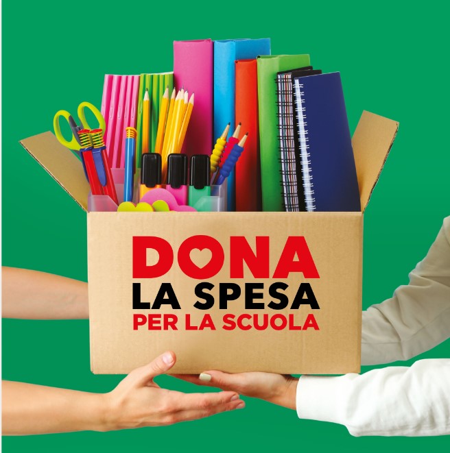 Con Coop Alleanza 3.0, “Dona la spesa per la scuola”: il 14 settembre un aiuto per le famiglie in difficoltà