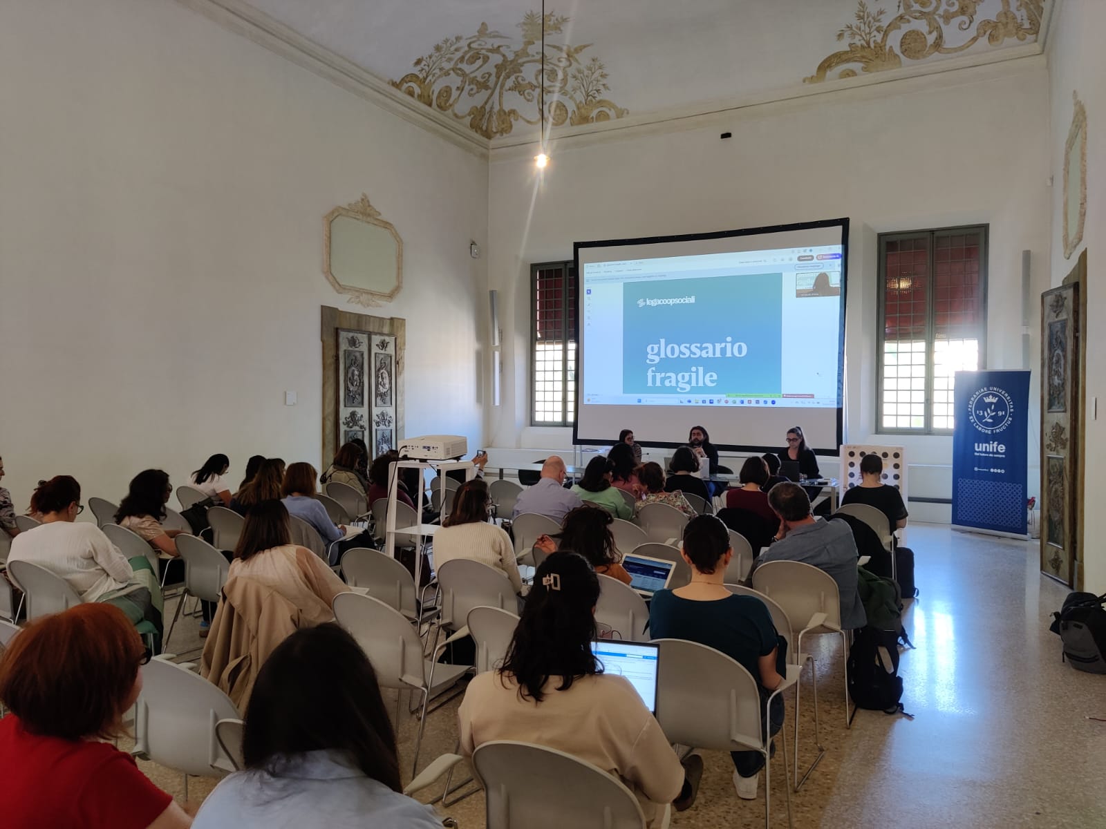 Legacoopsociali e CIDAS presentano il Glossario Fragile al seminario UNIFE sulla comunicazione inclusiva Legacoopsociali e CIDAS presentano il Glossario Fragile al seminario UNIFE sulla comunicazione inclusiva