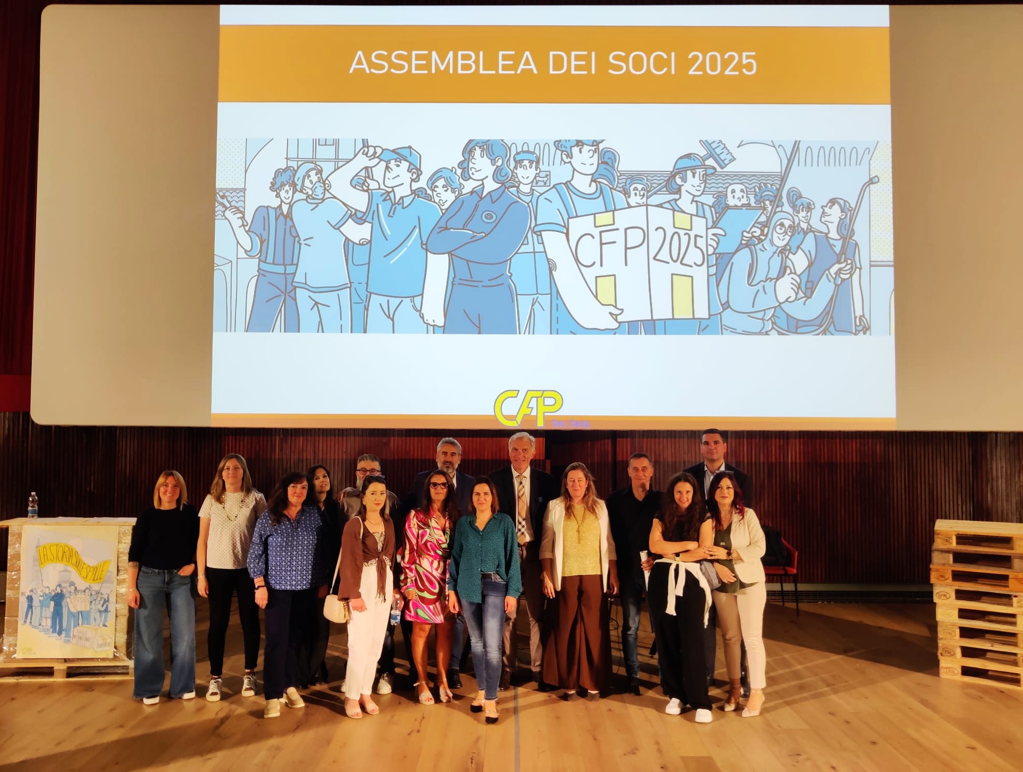 Assemblea soci CFP: fatturato in crescita, attenzione a sicurezza e ricambio generazionale, nuovo ufficio soci.